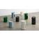 Hay Facet low side table feet/wheels Spinach Green Storage Cabinet