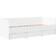 vidaXL Engineered Wood White Soffa 203cm 2-sits