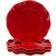 Certified International Perlette Red Dessert Plate 9" 4