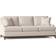 Wayfair Custom Upholstery Madelyn Macc Vanilla Sofa 87" 3 Seater