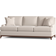 Wayfair Custom Upholstery Madelyn Macc Vanilla Sofa 87" 3 Seater