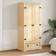 vidaXL Corona Natural Armoire 76x170cm