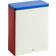 Hay Tin Container X-Large Off White/Blue/Red 24 x 10 x 20 cm Matlåda