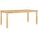 vidaXL Corona Natural Matbord 90x180cm
