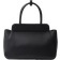 Prada Medium Leather Tote Bag - Black