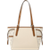 Miss Lulu Elegant Tote Bag - Beige/Brown