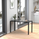 Homcom Modern Design Black Matbord 60x120cm