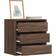 vidaXL 852849 Brown Oak Byrå 60x58cm