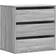 vidaXL 852848 Grey Sonoma Byrå 59.9x58cm