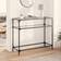 vidaXL 846026 Transparent Ablagetisch 35x98cm