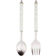 Mackenzie-Childs Sterling Check Supper Club Salad Server 12.5"