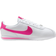 NIKE Cortez GS - White/Laser Fuchsia