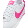 NIKE Cortez GS - White/Laser Fuchsia