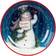Certified International Snowman Greetings Serving Bowl 13" 1gal