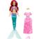 Mattel Disney Princess Ariel 2 in 1 Mermaid To Princess Doll HMG49