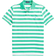 Polo Ralph Lauren Classic Fit Striped Mesh Polo Shirt - Classic Kelly/White