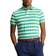 Polo Ralph Lauren Classic Fit Striped Mesh Polo Shirt - Classic Kelly/White