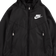 Nike Big Kid's Sportswear Windrunner Full Zip Jacket - Black (86C663-023)