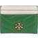 Tory Burch Kira Chevron Card Case - Green