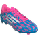 Adidas Junior F50 League Cleats FG/MG - Solar Blue/Cloud White/Solar Pink