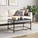 vidaXL 847685 Grey Sonoma Soffbord 50x70cm