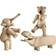 Kay Bojesen Liliput Oak Natural Figurine 9.5cm 3pcs