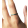 Capucinne Inlay Band Ring - Gold/Emerald