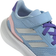 adidas Infant Runfalcon 5 - Glow Blue/Silver Metallic/Clear Pink