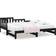 vidaXL 820740 Black Soffa 203.5cm 3-sits