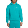 NIKE Men's Sportswear Club Fleece Hoodie - Dusty Cactus/White