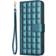 Checkered Faux Leather Flip Cover With Wallet and Strap for iPhone 16