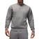 Nike Jordan Brooklyn Fleece Men's Crew-Neck Sweatshirt - Carbon Heather/White