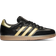 Adidas Junior Samba Messi Indoor Soccer - Core Black/Gold Metallic/Gum