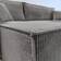 17 Stories Machi Grey Sofa 244cm 3pcs 4 Seater
