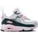 NIKE Air Max 90 EasyOn TDV - White/Pink Foam/Armory Navy/Wolf Grey