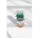 Margit Brandt Lotus Small Clear Fyrfadsstage 5.5cm