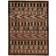 RugVista Classic Afghan Fine Svart, Grön, Brun 155x210cm