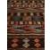 RugVista Classic Afghan Fine Svart, Grön, Brun 155x210cm