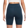 Nike Sportswear Classic Women's High Waisted 8" Biker Shorts - Armory Navy/Sail