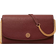 Tory Burch Robinson Pebbled Chain Wallet - Claret