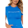 PrettyLittleThing Logo Short Sleeved Bodysuit - Blue