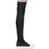 Rick Owens Knee High Stocking Sneaks - Black/Milk