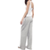 H&M Wide Leg Joggers - Light Grey Melange