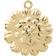 Rosendahl Ball Flower Gilded Christmas Tree Ornament 6.5cm