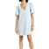 River Island Denim Puff Sleeve Smock Mini Dress - Blue