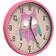 vidaXL 4008399 Pink Reloj de pared 25.5cm