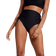 Calia Women's High Waisted Ruched Side Tie Swim Bottoms - Pure Black