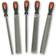 Bahco Ergo 1-478-10-1-2 5Pcs File Piatto