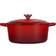 Le Creuset Cerise Signature Cast Iron Round med låg 22cm