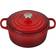 Le Creuset Cerise Signature Cast Iron Round med låg 22cm